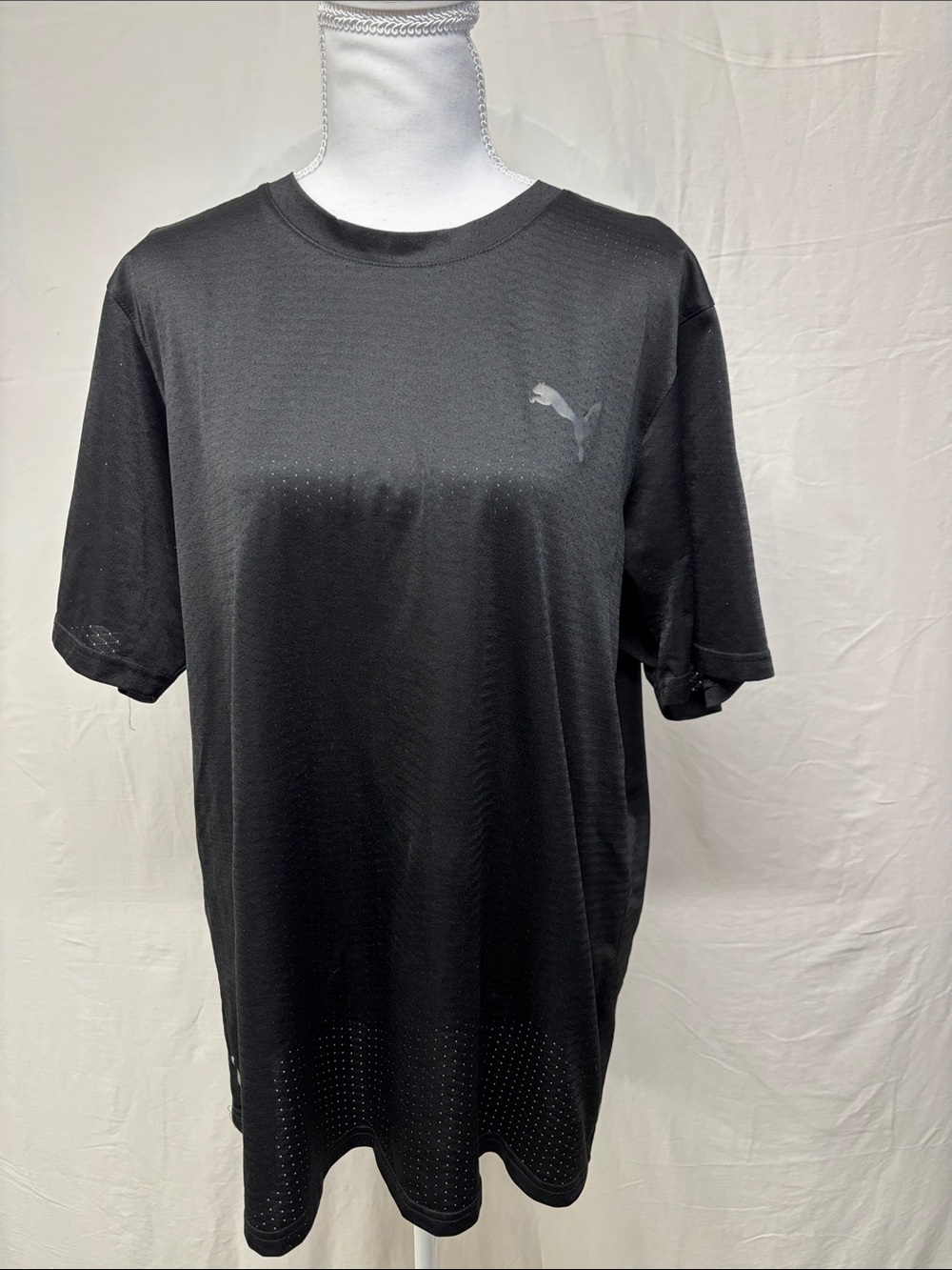 Puma Training Black Short Sleeve Performance Tee